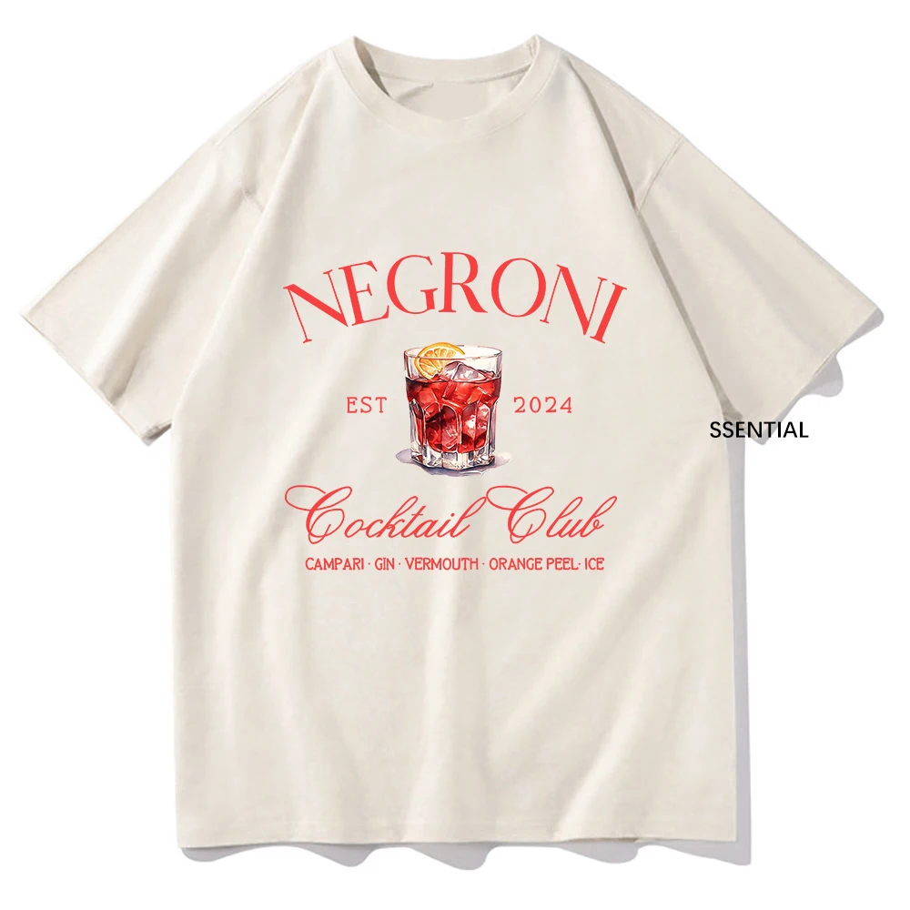 Street Fashion Harajuku - Negroni sosyal kulübü T shirt moda