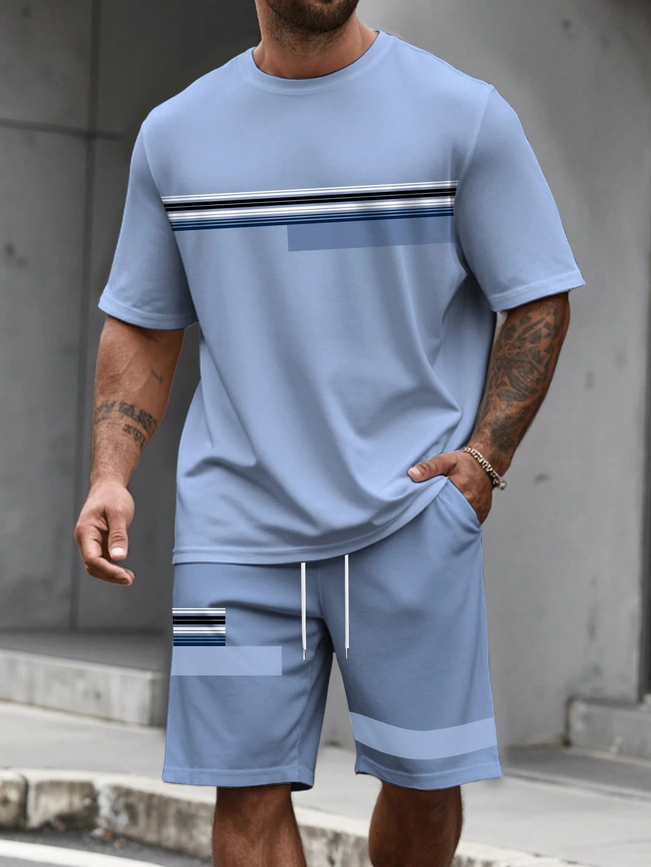 Street Fashion For 2026 - 2026 Yaz Yeni Erkek Kısa Kollu