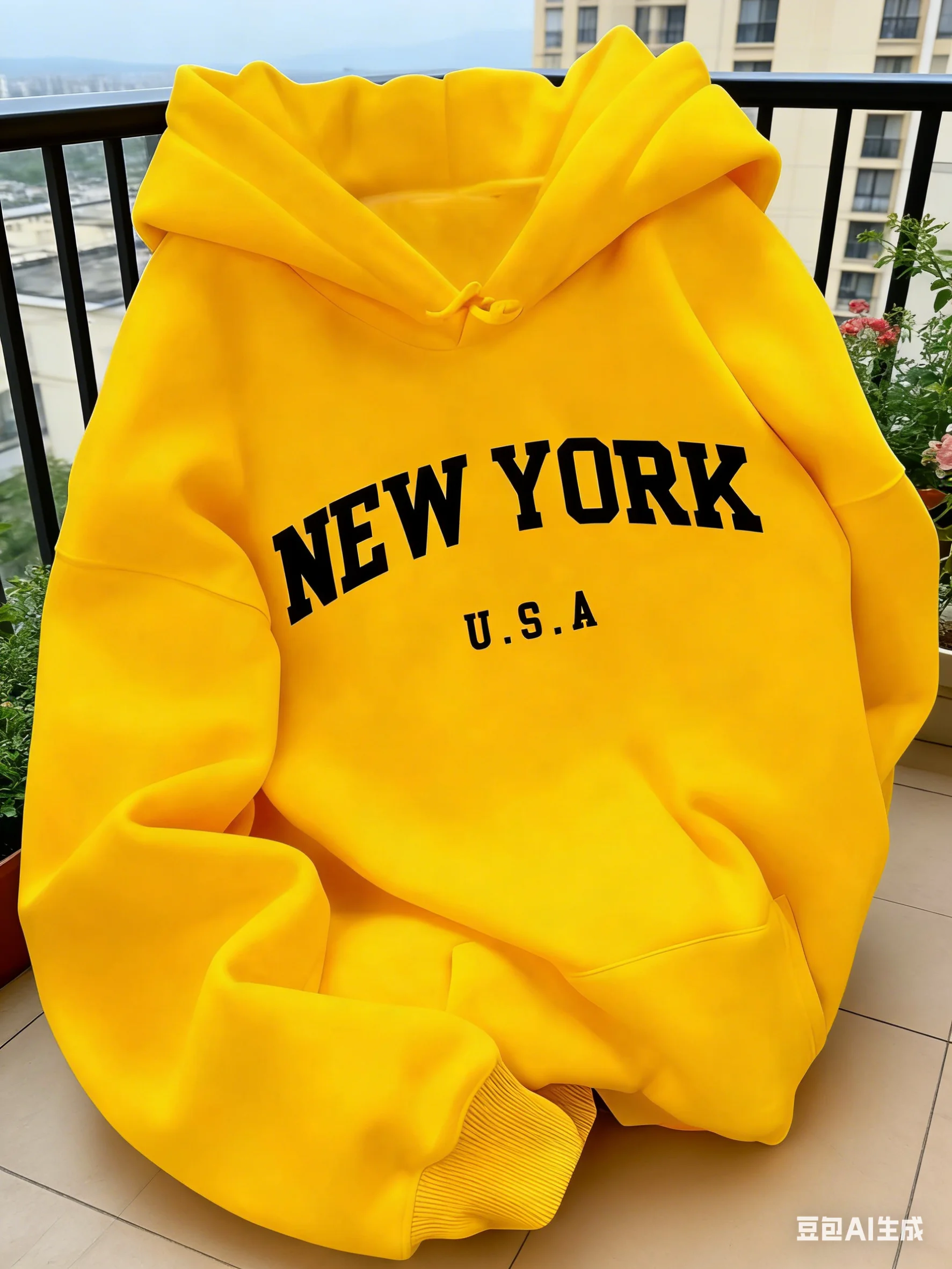 High Street Fashion New York - Kadınlar için kapüşonlu eşofman günlük kesim