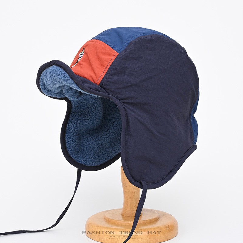 Corduroy Cap 5 Panel - 1 adet Retro Patchwork Bomber Şapka