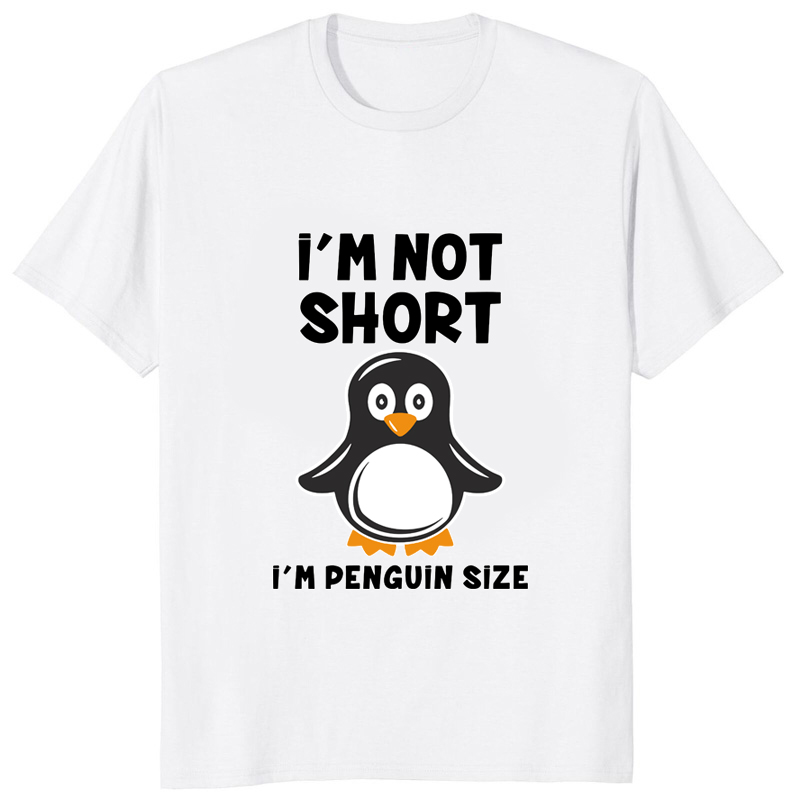 Street Fashion Hip Hop - Im değil kısa Im penguen boyutu