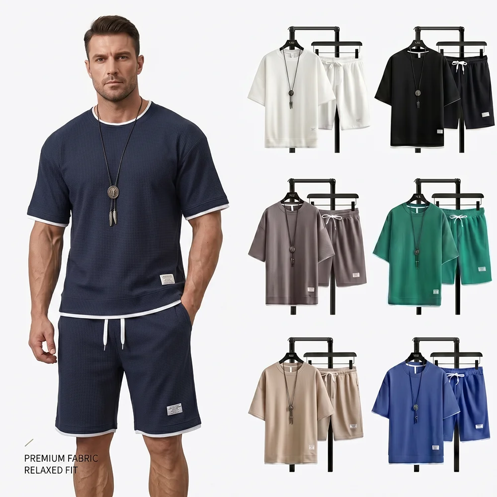 Yazlık Erkek Waffle Örgü Eşofm - Street Summer Fashion incelemesi ve fiyatı