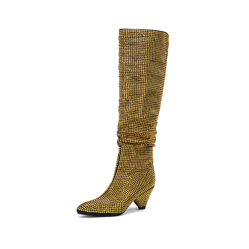 Moda Spike Topuklu Kristal Uzu - Street Fashion Ladies incelemesi ve fiyatı