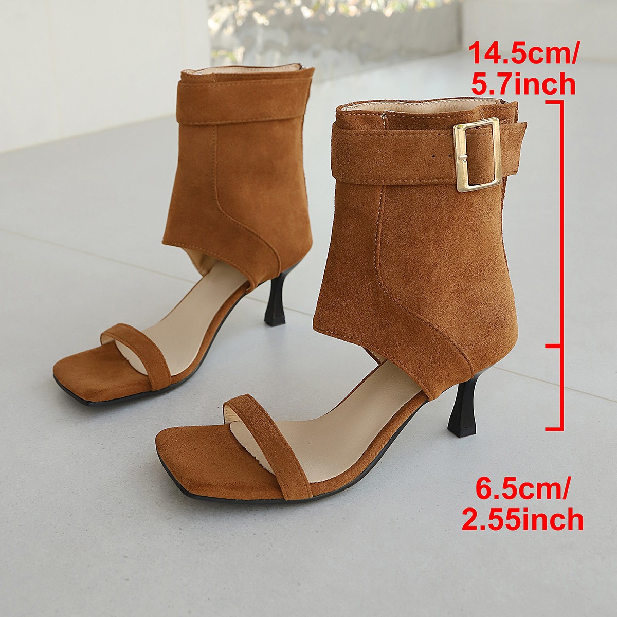 Açık Burunlu Yüksek Topuklu Sa - Street Fashion Hot incelemesi ve fiyatı