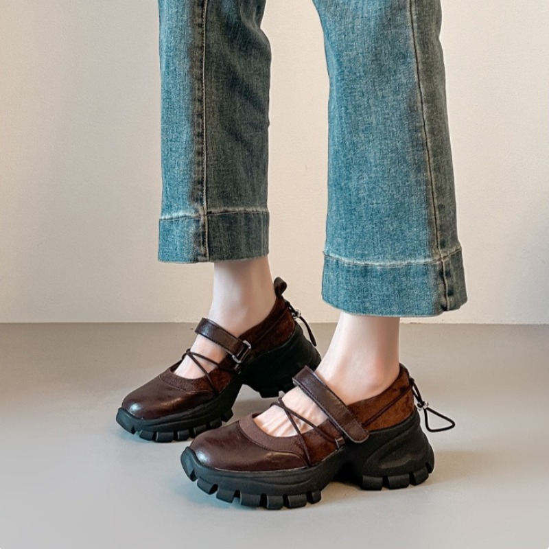 Yeni Retro Bale Mary Jane Ayak - Street Fashion Ladies incelemesi ve fiyatı