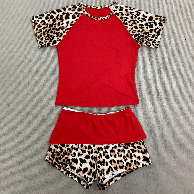 Yaz Yeni Amerikan Retro Leopar - Street Fashion American incelemesi ve fiyatı