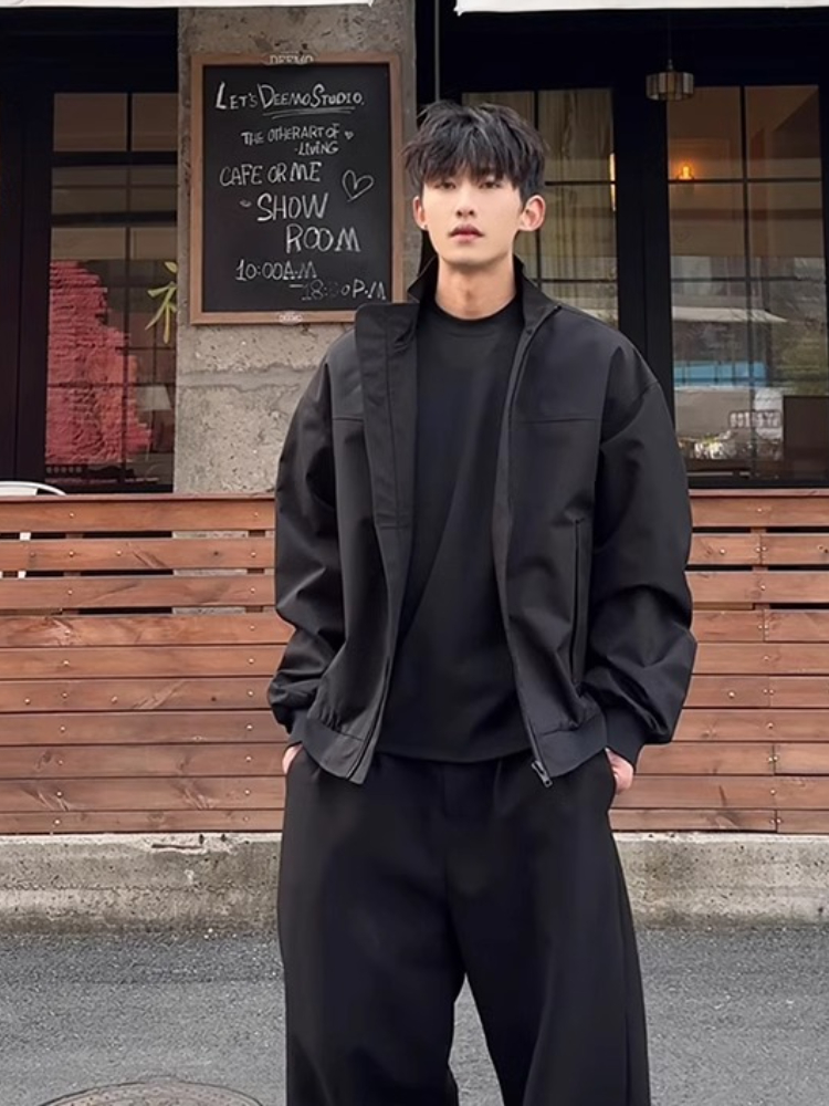Erkekler İçin Düz Renk Koç Cek - Coach Jacket Bomber incelemesi ve fiyatı