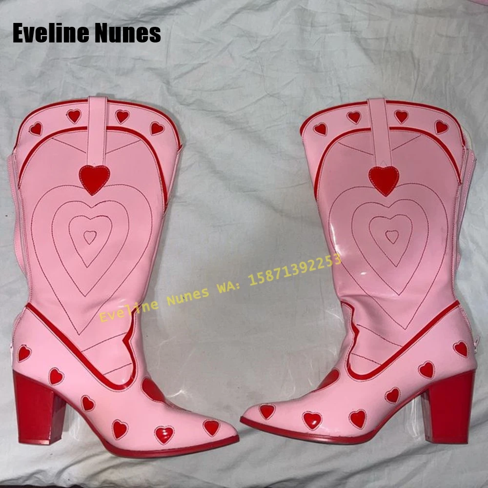 Pembe Kalp Uzay Cowgirl Çizmel - Street Fashion Female incelemesi ve fiyatı