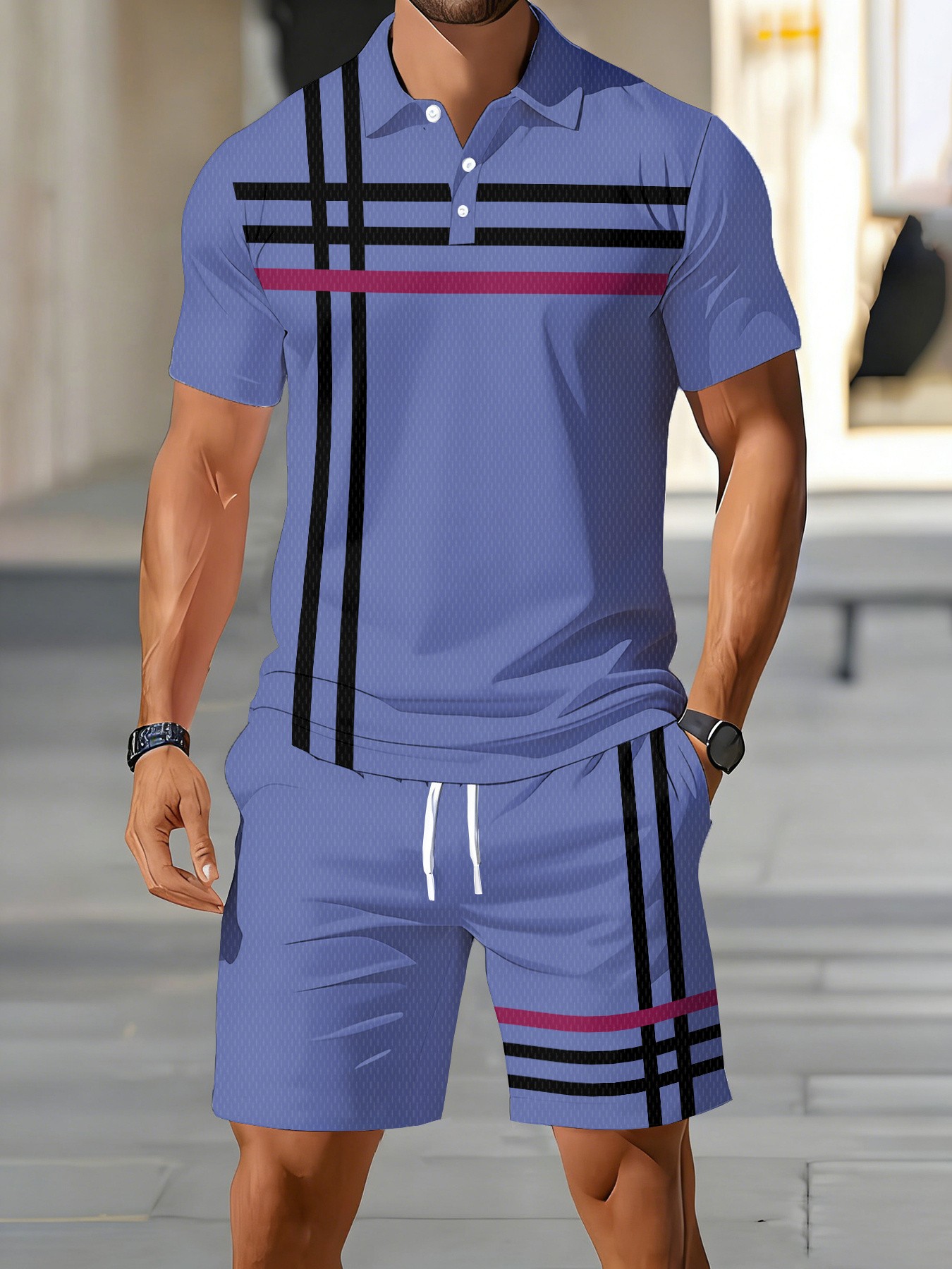 2026 Yaz Amerikan Erkek Polo G - Street Fashion American incelemesi ve fiyatı