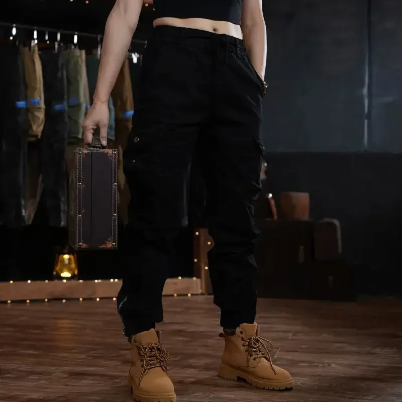 Çok cep açık pantolon adam kar - Street Fashion Harajuku incelemesi ve fiyatı