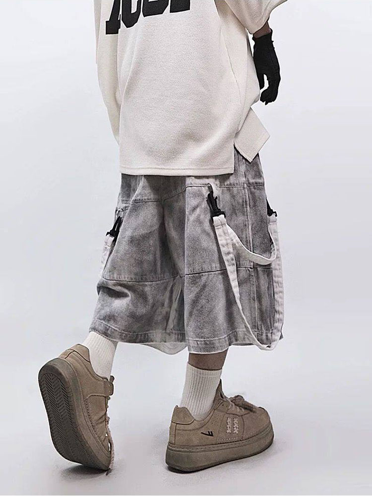 Retro Hip-Hop erkek Yırtık Kot - Street Fashion American incelemesi ve fiyatı